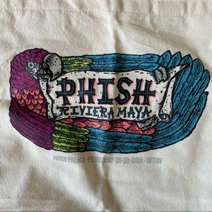 phish riviera maya tote bag
